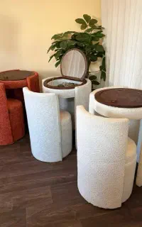 میز و صندلی میکاپ پینترستی