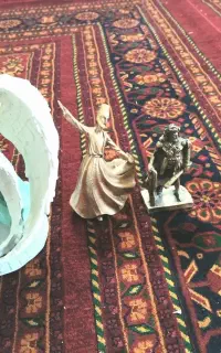 مجسمه فرشته و رقص سماع مناسب دکوراسیون داخلی مغازه
