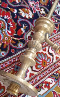 تنه قلیان برنجی