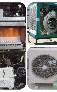 تعمیر سرویس نصب انواع کولرگازی و کولر آبی و پکیج