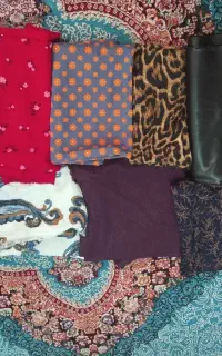 انواع پارچه متری و تیکه یی و حریر با قیمت مناسب