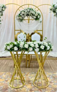گل آرایی بله برون ، عقد ، عروسی