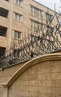 نرده بلند و کوتا خاری