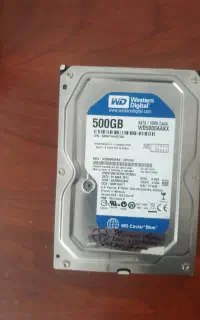 هارد 500 گیگ وسترن بلو