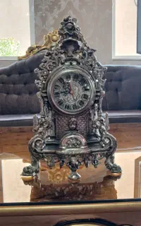 ساعت رو میزی برنز