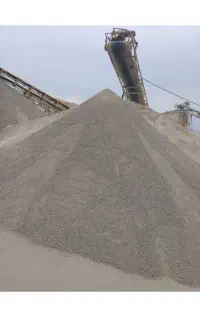 ماسه 06 شسته شکسته پوکه معدنی ماسه سفید