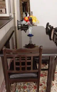 میز غذاخوری  ۶ نفره  کاملا سالم