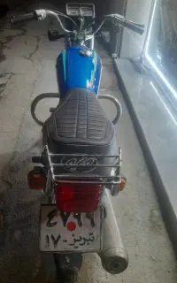 موتور 125 قدیم پلاک