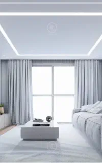 گله گچ  سفیدکاری نورلاینی طرح کناف وتعمیرات