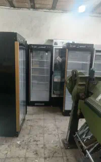 یخچال. ایستاده سوپرمارکت تمدن