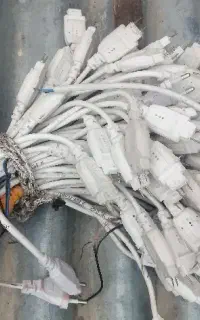 سوکت سوزنی شلنگی-لوازم برقی. رابط شلنگی
