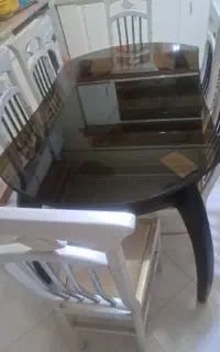 میز غذاخوری بهمراه ۶ صندلی