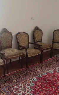 مبل استیل و صندلی ناهار خوری