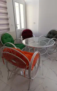 میز صندلی باغی  و تراس