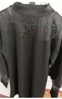 شومیز  مجلسی مشکی نو