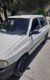 پراید سفید مدل ۱۳۸۷. دوگانه دستی