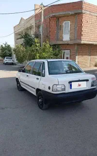 پراید مدل ۸۹ تمیز شاسی عقب وجلو سالم