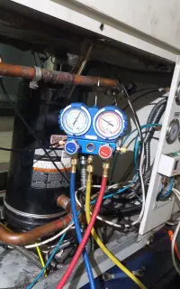 تعمیر چیلر شیر سردکن سردخانه اسپیلت vrf یخچال صنعت