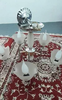 ۲ عدد لوستر ۵ شاخه TINKO ایتالیا اصل