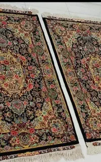یک جفت ذرع نیم ابریشم تبریز نو