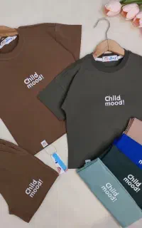 ست تیشرت شلوارک child mood