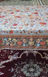 رومیزی غذاخوری شش نفره ، مخمل ضد لک