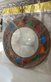 آینه چوبی