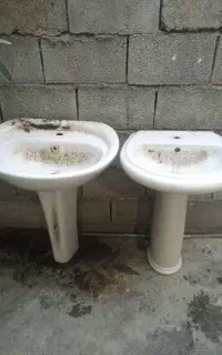 روشویی پایه دار دو عدد
