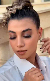 میکاپ،شینیون،کوتاهی،بافت