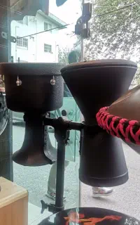 ضرب تمپو پژواک بهمراه پایه دوبل و دو عدد کاور