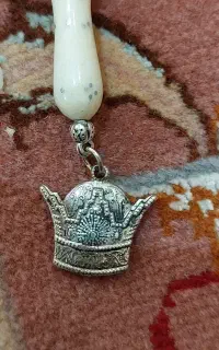 تسبیح میخ دوز نقره