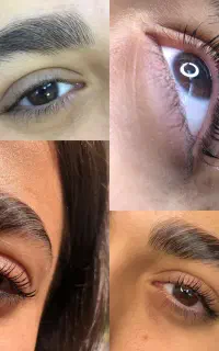 مدل لیفت ابرو مژه و کاشت هیدن
