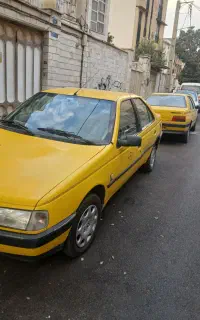 تاکسی گردشی تهران پژو405 دوگانه مدل۹۰بیرنگ
