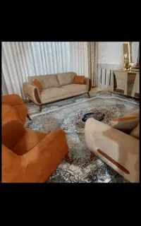 یک دست مبل ۸ نفره در حد نو