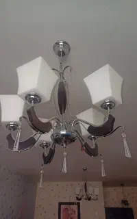 لوستر پنج شاخه دو عدد