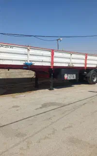 تریلی سه محور لبه دار
