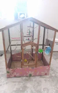 قفس کلبه ای