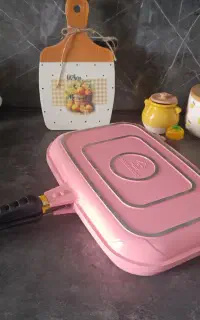 ماهیتابه دو طرفه چدن