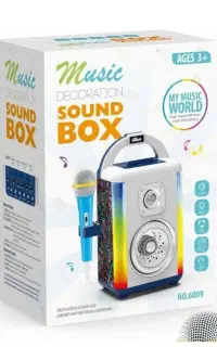 اسپیکر بلوتوثی قابل حمل مدل Box sound  میکروفوندار