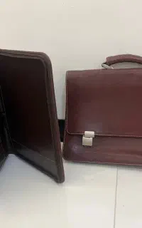 کیف چرم اداری دو تیکه نسیم شهر