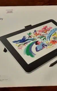 قلم و مانیتور طراحی وکام وان wacom one