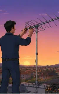 نصاب ونصب آنتن خارجی ایرانی فروش گیرنده کانال یابی