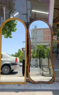 انواع آینه های قدی دفرمه وفلزی