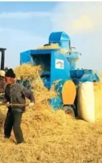 سه تن کاه  گندم خرمن کوب درجه یک یک