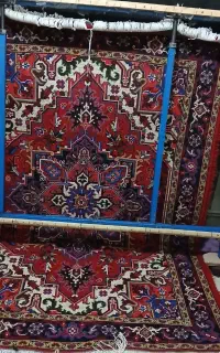 یک عدد فرش خالچه دست بافت با مصالح درجه یک
