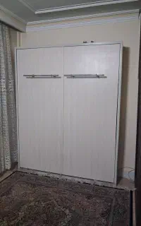 تخت تاشو دونفره  ام دی اف واقعی  با جک خارجی