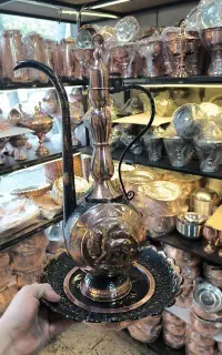 افتابه مسی دله عربی دیزی سنگی