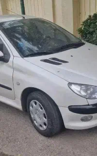 پژو ۲۰۶ تیپ ۲ مدل ۸۹  بسیار تمیز