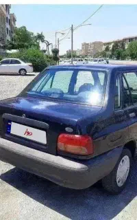 پراید84استثنایی بیرنگ.بیضربه حتی بدون جوش.ترک مویی