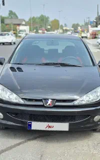 ۲۰۶ مشکی مدل ۸۲